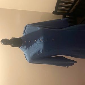 Light blue zipper dress